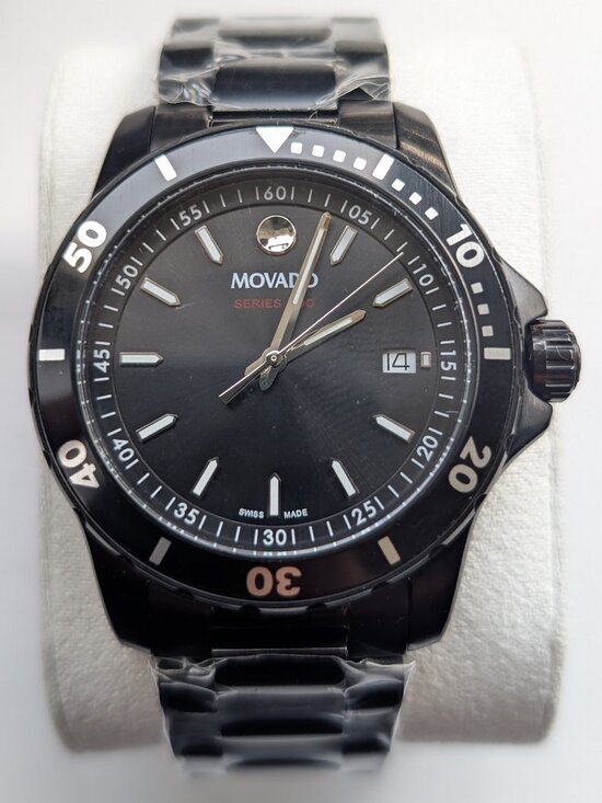 Movado Other - MOVADO 800 SERIES BLACK MEN'S WATCH - 2600143